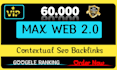build 3000 authority web 2 0 backlinks
