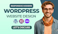 design and redesign latest wordpress website