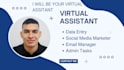 be your virtual assitant in english and spanish