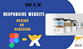 create wix website and wix redesign and wix development