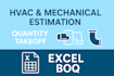 do mechanical hvac cost estimation, quantity takeoff, and material take off