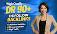 creat dr 90 plus dofollow guest post backlinks