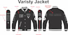 create custom varsity jacket peronalized letterman coat