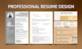 design a professional creative resume and CV