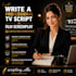 write a professional TV script or film screenplay