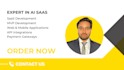 your expert saas ai developer, ai saas, ai website, ai app