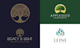 design a beautiful tree logo for your business