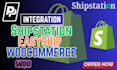 setup shipstation track123 automate shippo easyship for shopify woocommerce wix