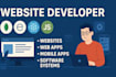 build or rebuild website, website development as full stack web developer