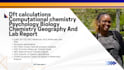 do dft calculations and computational chemistry task