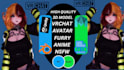 create and edit 3d vrchat furry vtuber vr character nsfw vrc avatar