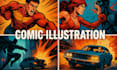 draw high quality comic pages base on your script in your style or character