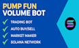 develop telegram pumpfun bot, market maker bot, raydium dex bot, dexscreener bot