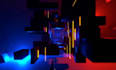 4k 3d abstract animation 3d abstract art music effect loop animation vdj motion