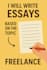 write essays in english