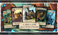create custom card illustration card game design card design card game template