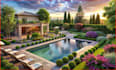 design frontyard backyard pool home gardens as a landscape architect