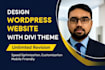 seo optimized wordpress sites with divi 2025