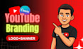 design a professional youtube channel branding kit