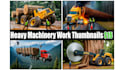 design heavy machinery and extreme work thumbnails
