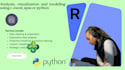 do analysis, visualization and modeling using r, excel, spss or python