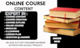 create kids lesson plans, online course content, ebooks and learning curriculum