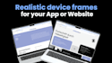 create device mockups to present your app or website
