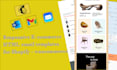 create responsive ecommerce HTML email templates for shopify or woocommerce