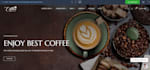 design fresh coffee shopify store mocha coffee latte website coffee beans store