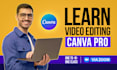 teach you video editing in canva via zoom app