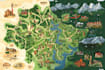 draw a unique vector or isometric map