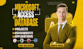 develop ms access database assignments and projects