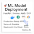deploy and productionize your ml model on AWS or gcp using docker and fastapi