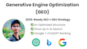 do generative engine optimization to boost your content ranking on ai and google
