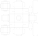 design a functional paper packaging structure  dieline ready