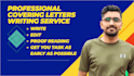 your cover letter in a very professional way