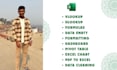do data entry, chart, pivot table, formulas and formatting