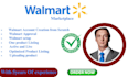 setup your walmart marketplace approval and manage store, walmart ads audit,wfs