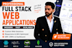 build a full stack next js and mern stack web application
