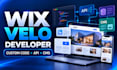 be your wix velo developer for custom wix studio features and apis