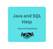 solve java or sql problems and explain step by step