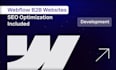 convert figma to webflow, b2b webflow website with responsive design