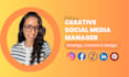 social media manager and content creator
