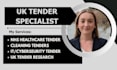 write UK healthcare, homecare, security, cleaning tender bid
