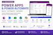 build power apps, power automate, canvas apps