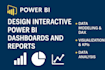 design interactive power bi dashboards and reports