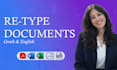 retype and professionally format your documents, pdfs, and handwritten notes