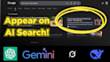 help your business appear on chatgpt , gemini, other ai