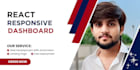 build a modern and responsive react dashboard or web app
