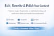 edit, rewrite, and polish your blog, article, or script